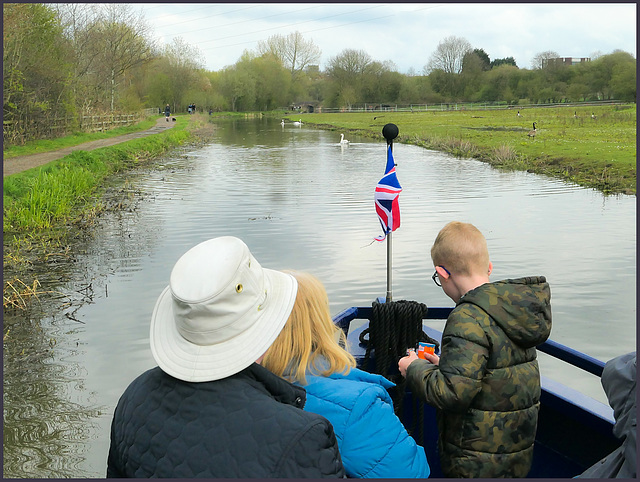 Boat trips, Chesterfield canal..