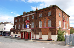 Lowther Hotel, Aire Street, Goole (now restored)