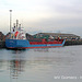 MV Gomera at South Quay Newhaven - 2 2 2015