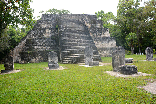 Guatemala, Tikal, Complex Q of Archaeological site