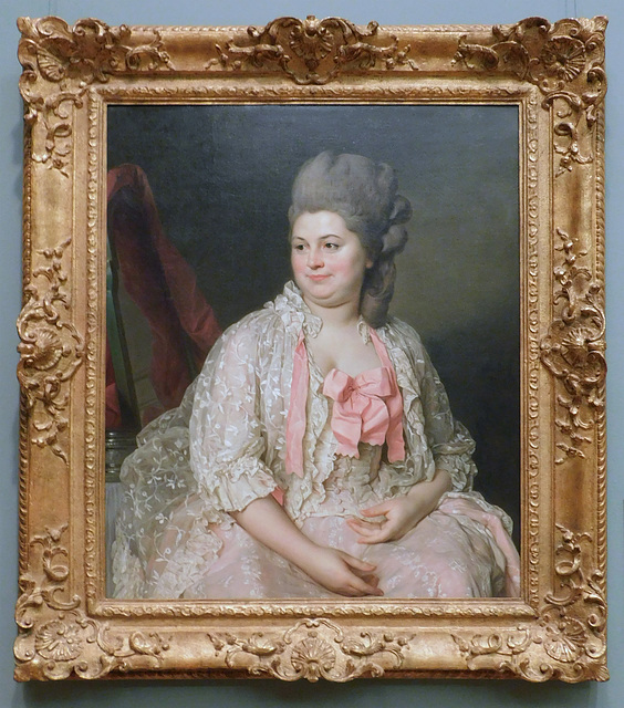 Madame de Saint-Morys by Duplessis in the Metropolitan Museum of Art, January 2022