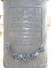 Bronzeinschrift