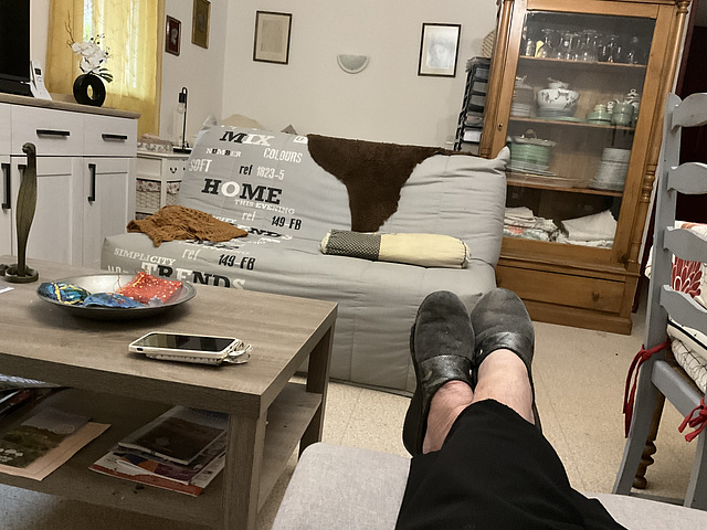 Un dimanche à la maison ……tranquille