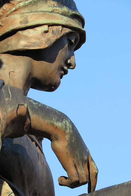 boer war memorial, cathays park, cardiff