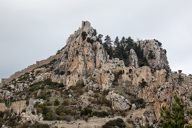 20141129 5686VRAw [CY] St. Hilarion [Kreuzritterburg], Keryneia, Nordzypern