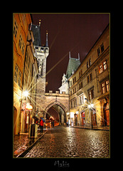 Rainy night in Prague!