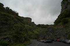 Cheddar Gorge In The Gloom