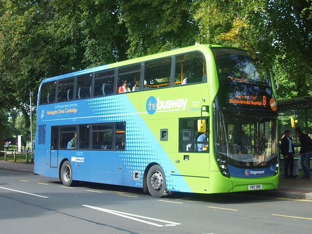 DSCF9312  Stagecoach East 15292 (YN17 ONB) in Cambridge - 19 Aug 2017