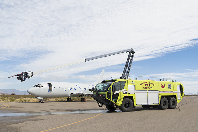 Tucson Airport Fire Department Oshkosh Striker ARFF Vehicle 763