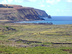Chile - Easter Island, Ahu Tongariki