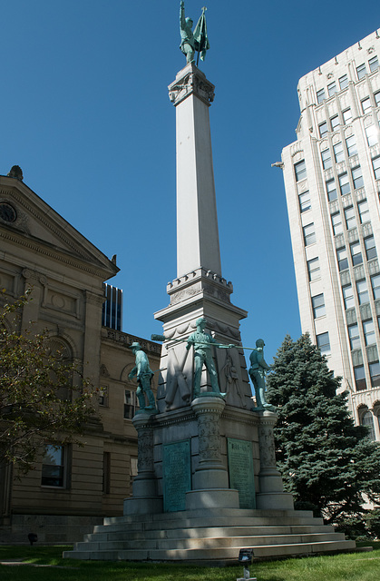 South Bend Civil War Union memorial (#0203)