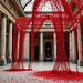 A la manière de Chiharu shiota , artiste japonaise  : composition que j'ai créée à l'aide de l'IA .