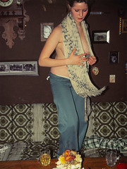 Sonja mit Schal