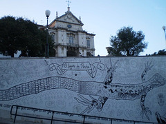 The lizard of Penha de França - Lisbon.