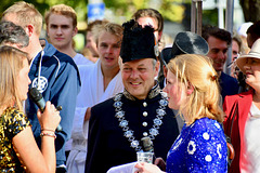 Leidens Ontzet 2016 – Fierljeppen – Mayor of Leiden