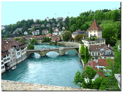 Untertorbrücke view from the Nydeggbrücke