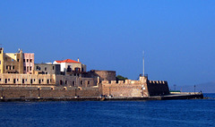 GR - Chania - Maritime Museum, seen from the lighthouse
