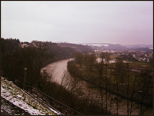 Bad Wimpfen - Blick auf den Neckar