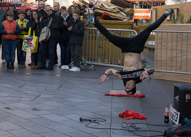 Street performer, Leicester Square 2