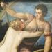 Detail of Venus and Adonis by Titian in the Metropolitan Museum of Art, February 2019