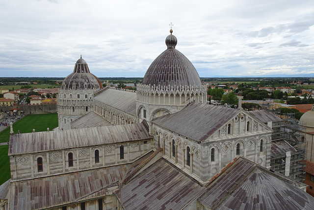 View Over Pisa Cathedral