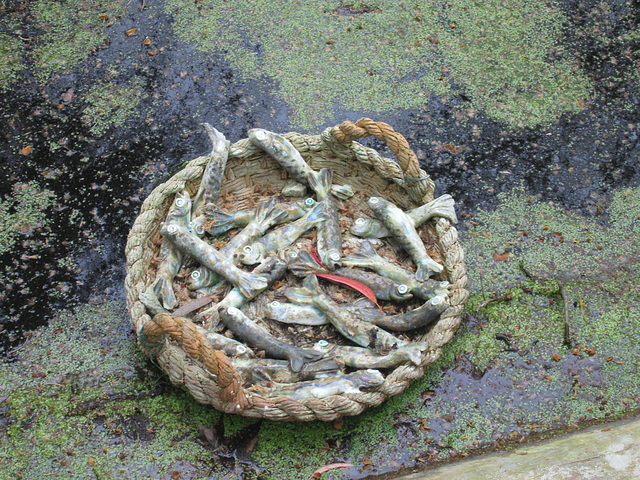 Basket with Fish.