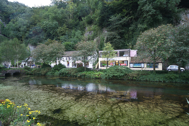 Cheddar Yeo River In Cheddar Gorge