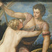 Detail of Venus and Adonis by Titian in the Metropolitan Museum of Art, February 2019