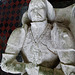duloe church, cornwall (20)effigy and ss livery collar on tomb of sir john colshull +1483