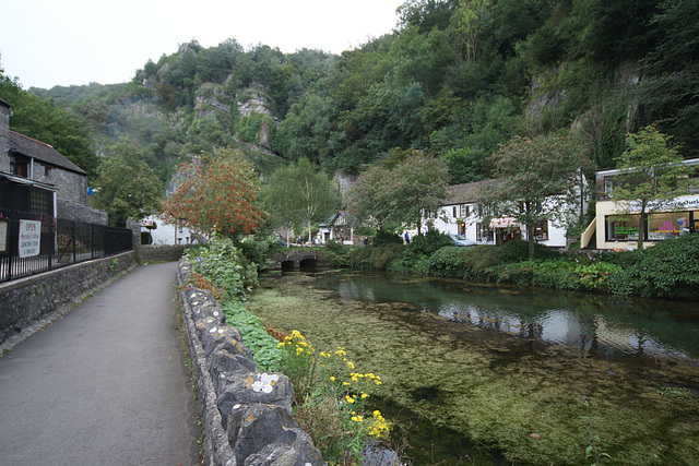 Cheddar Yeo River In Cheddar Gorge