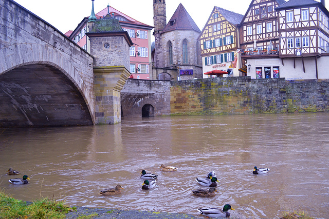 Henkersbrücke in Schwäbisch Hall