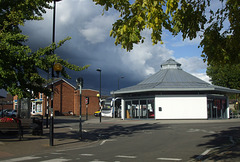 DSCF9741 Mildenhall bus station - 13 Sep 2017