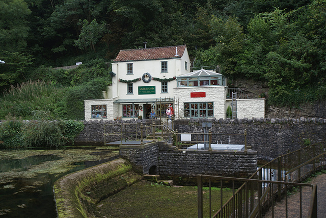 Cheddar Yeo River In Cheddar Gorge