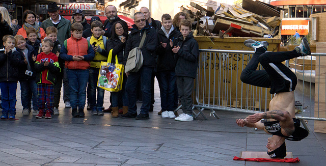 Street performer, Leicester Square 5