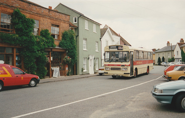 Hedingham Omnibuses L88 (REV 188R) in Nayland – 2 Aug 1994 (233-25) Hedingham Omnibuses L88 (REV 188R) in Nayland – 2 Aug 1994 (233-25)