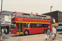 Borehamwood Travel (BTS) F158 DET in Borehamwood – 25 Jun 1992 (165-23)
