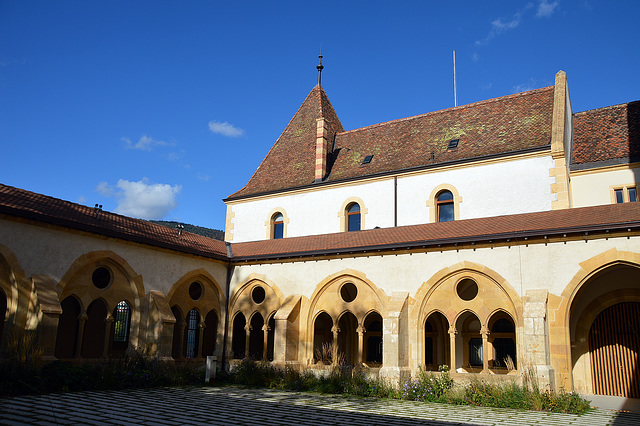 Der ehemalige Kreuzgang der Neuenburger Stiftskirche, aus der Zeit vor der Reformation