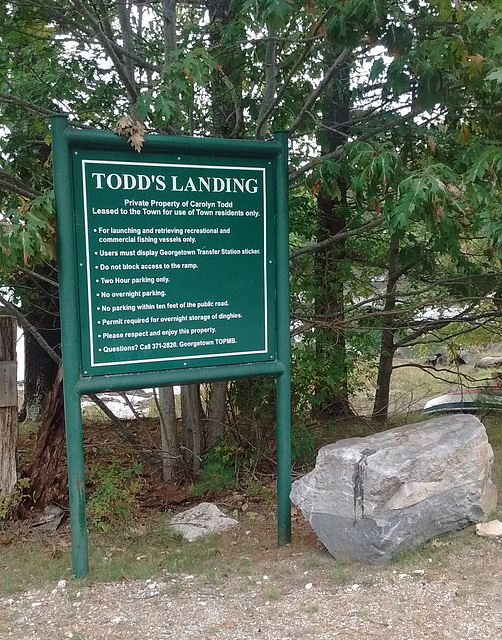 Todd's landing