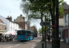 Arriva The Shires 3914 (BV58 MLK) in Berkhamsted - 13  Apr 2024 (P1170802)