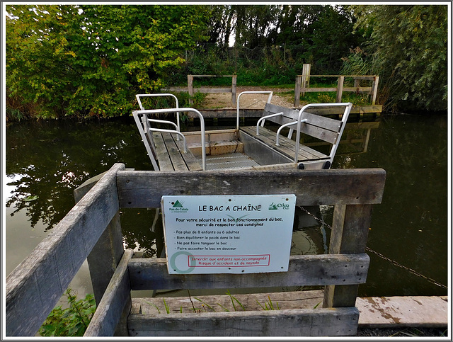 Le bac à Chaîne Le bac à Chaîne