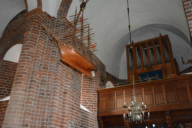 Denmark, Interior of the Church of Our Lady in Kalundborg