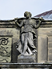 kedleston hall, derbs ; c18 south front by adam 1765