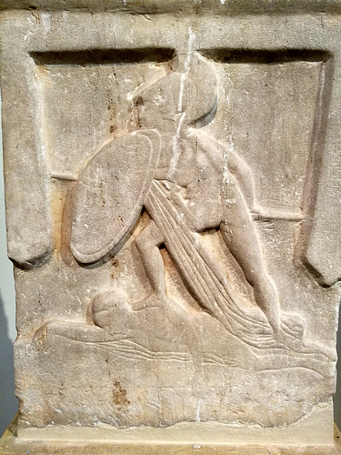 Athens 2020 – National Archæological Museum – Funerary stele