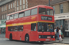 Borehamwood Travel (BTS) H145 GGS in Borehamwood – 25 Jun 1992 (165-27)