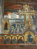Frescoes and an ancient cross. Sveti Stefan 3