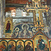 Frescoes and an ancient cross. Sveti Stefan 3