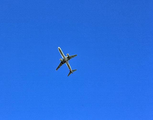 im Landeanflug nach Friedrichshafen