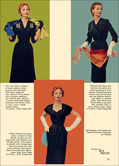 "Fall Fashion Outlines (2)," 1953
