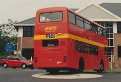 Borehamwood Travel (BTS) H145 GGS in Borehamwood – 25 Jun 1992 (165-29)