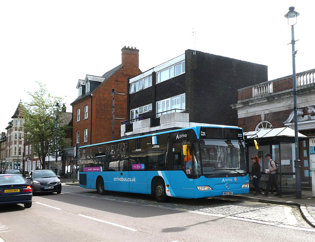 Arriva The Shires 3030 (BD12 DHG) in Berkhamsted - 13  Apr 2024 (P1170785)